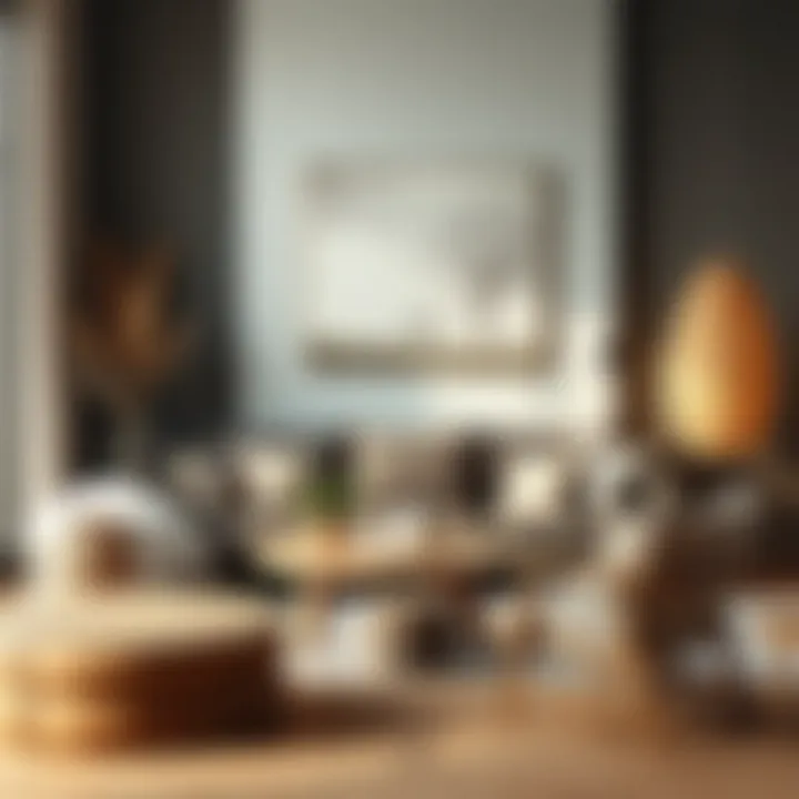 A beautifully arranged Scandi design showcasing natural materials and textures