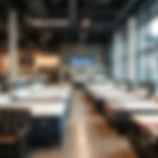 A well-designed Serta outlet showcasing a variety of mattress options