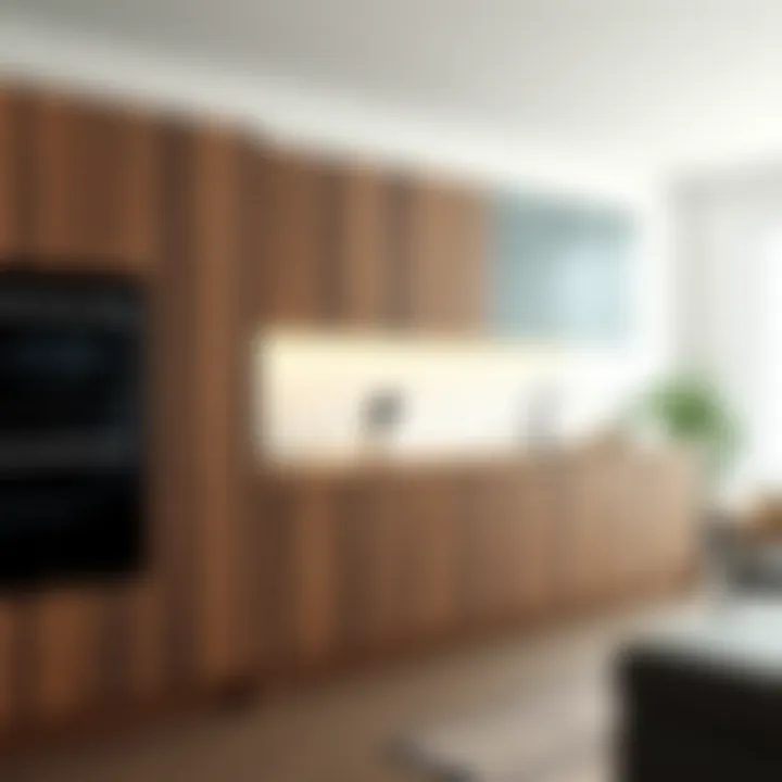 Modern Design of Slow Closing Cabinets Elegant slow closing cabinet showcasing modern design