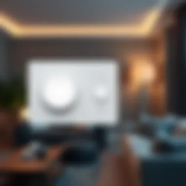 User interface of a smart dimmer app