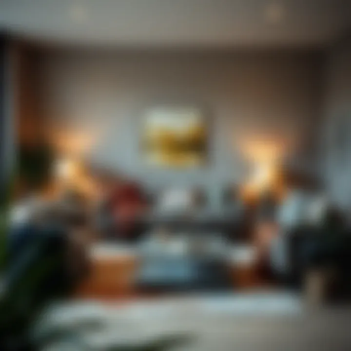 A modern living space transformed by strategically placed throws, highlighting the importance of decorative textiles.