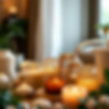 A variety of tealight candle jars made from different materials