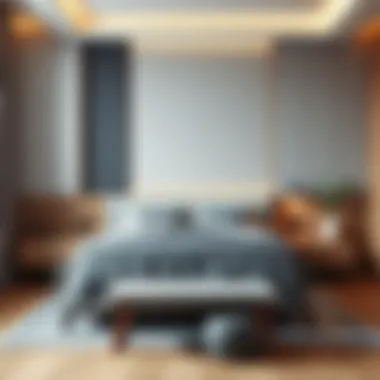 Transformative Effects of a 1.2 Meter Bed in Bedroom Design Transformative bedroom layout featuring a 1.2 meter bed