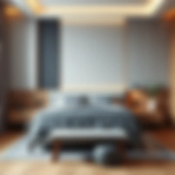 Transformative Effects of a 1.2 Meter Bed in Bedroom Design Transformative bedroom layout featuring a 1.2 meter bed