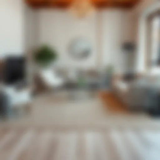 Elegant Jute Rug in Contemporary Living Room Elegant 2 x 5 jute rug complementing modern decor