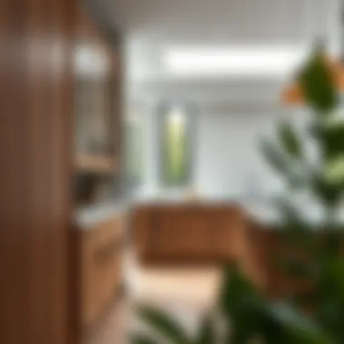 Stylish materials for single door kitchen pantry cabinets