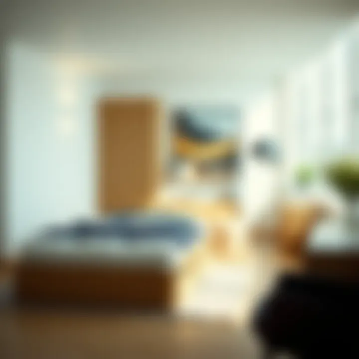 Aesthetic Trundle Bed in Modern Bedroom Aesthetic appeal of a trundle bed in a contemporary bedroom