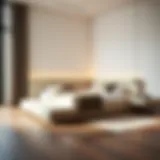 Elegant trundle bed showcasing modern design