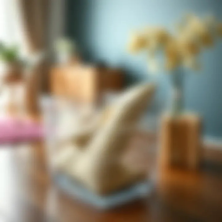 Sleek and Stylish Acrylic Storage Acrylic storage basket showcasing modern design