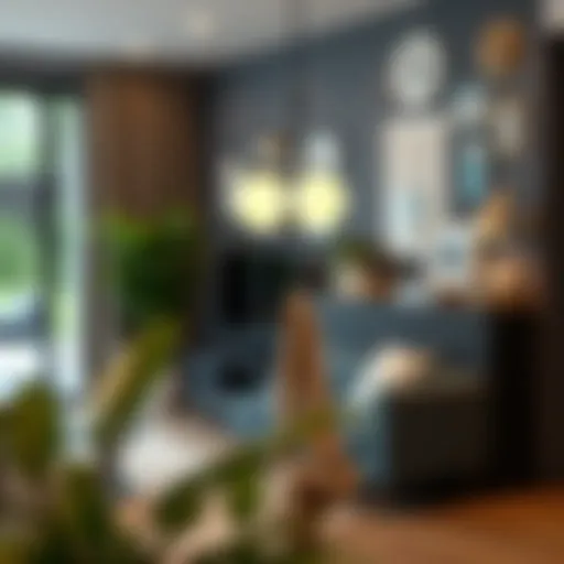 Elegant multi hanger hook showcasing modern design in a stylish interior