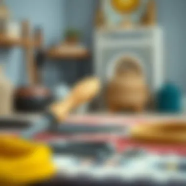 Maintenance tools for preserving a 6ft rug