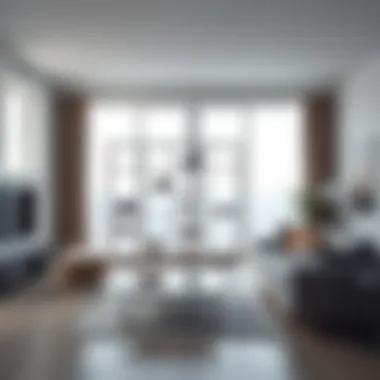 Minimalist Design with 6 Cubby Shelf Stylish 6 cubby shelf in a minimalist living room setup