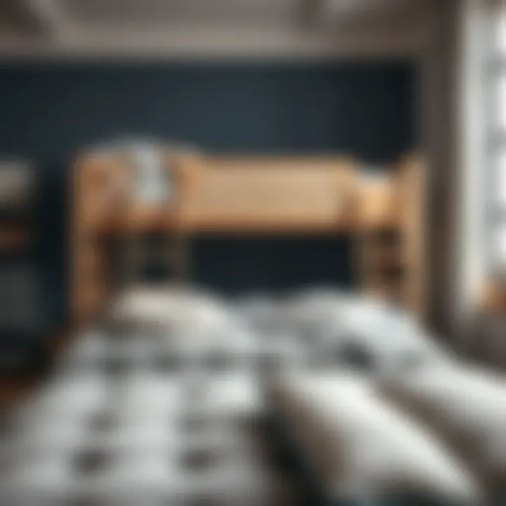 Various materials used in twin junior loft bed construction