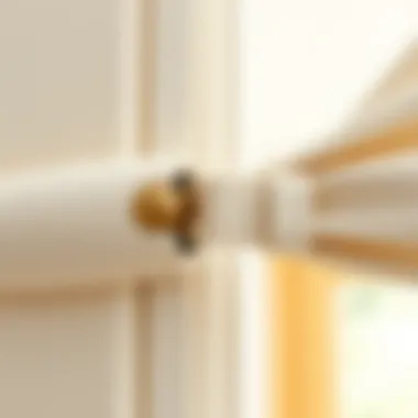 Close-up of a twist tab mechanism showcasing functionality