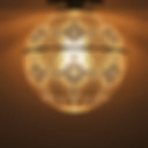 Sophisticated Patterns in Vanity Light Glass Globes Elegant vanity light glass globe design showcasing intricate patterns