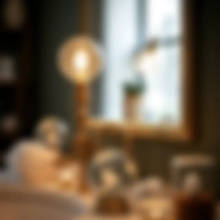 Variety of materials used in vanity light glass globes