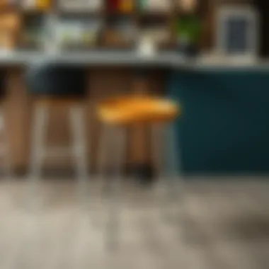 Ergonomic bar stool providing comfort and support