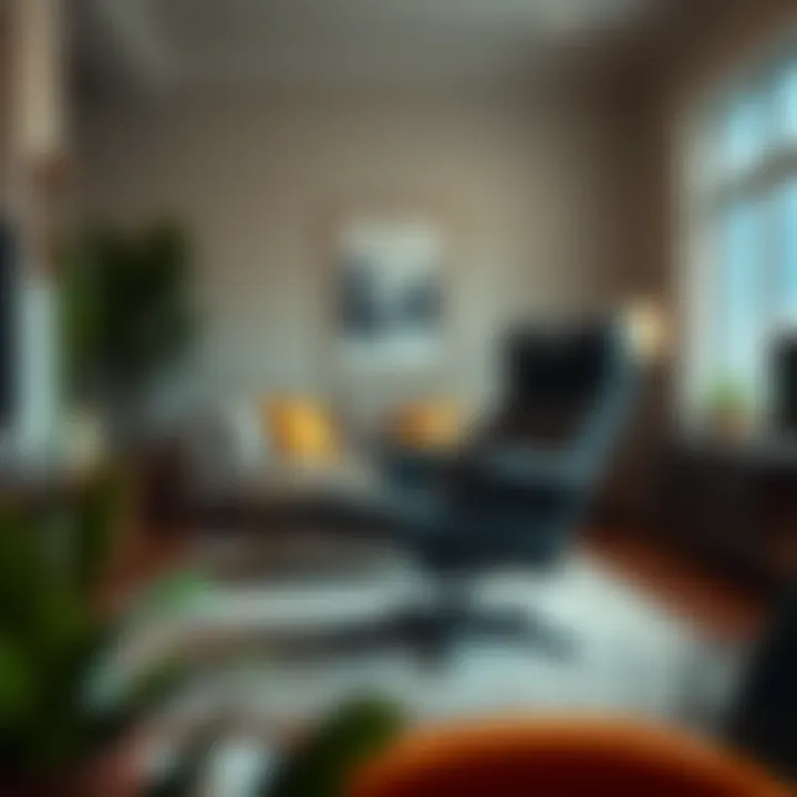 5 Position Floor Game Chair in a Cozy Living Room An inviting living room setting with a 5 position floor game chair enhancing the overall decor.