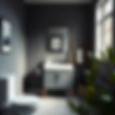 Installing a Compact Vanity Cabinet Installation process of a compact vanity cabinet