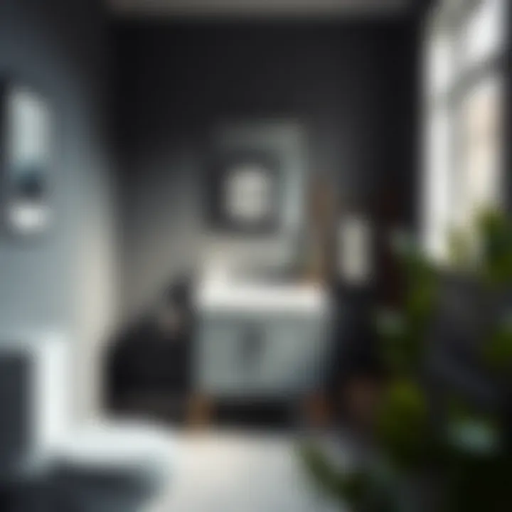 Installing a Compact Vanity Cabinet Installation process of a compact vanity cabinet