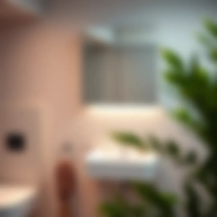 Modern Wall-Mounted Bathroom Cabinet Sleek wall-mounted bathroom cabinet showcasing modern design