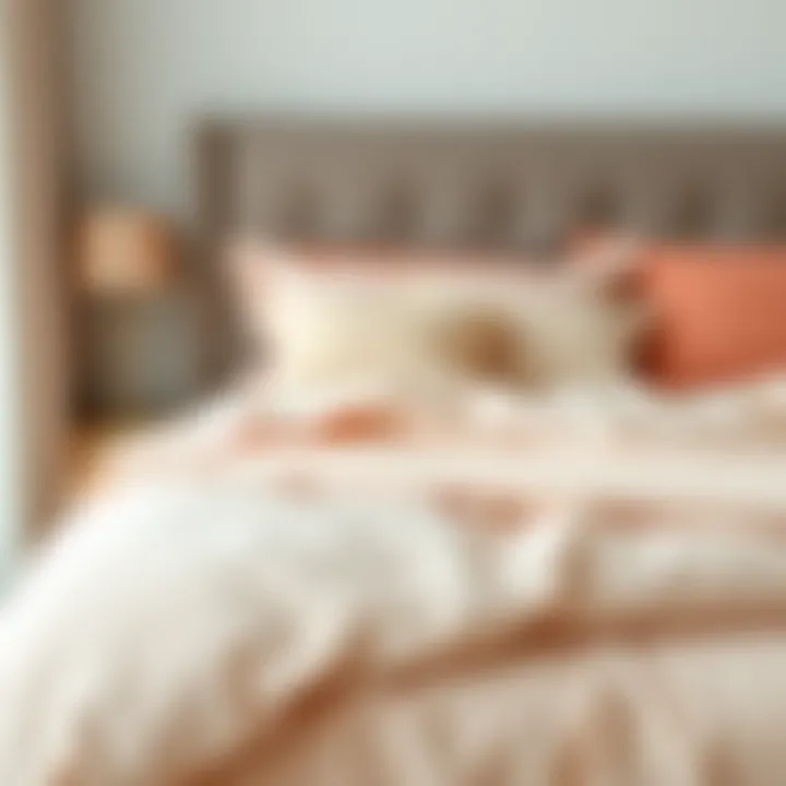 Variety of fabric options for bed sheets