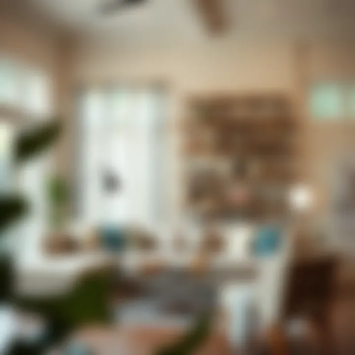 Stylish Family Dollar bookshelf in a modern living room setting