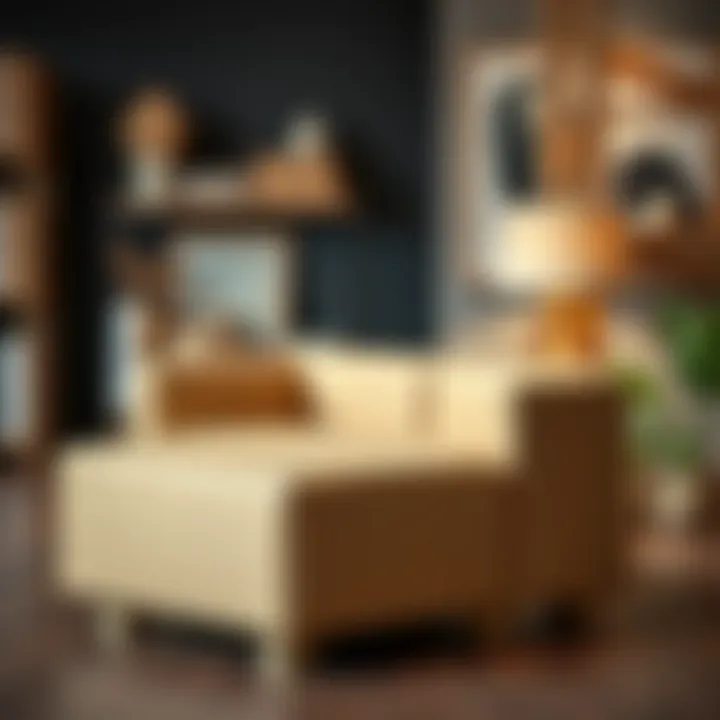 Creative furniture piece made entirely from cardboard packaging