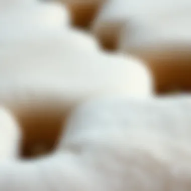 Luxurious faux lambskin fabric showcasing its texture