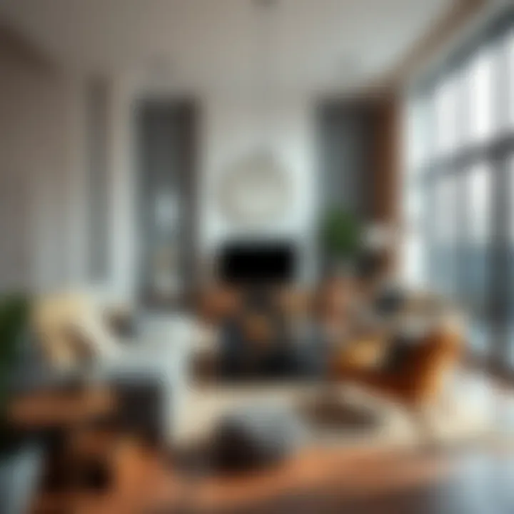 Cozy Living Room Design Cozy living room with modern furniture