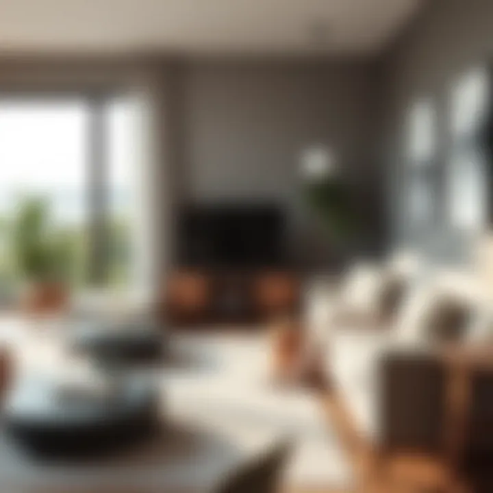 Sustainable Decor Choices Sustainable decor options in a living room