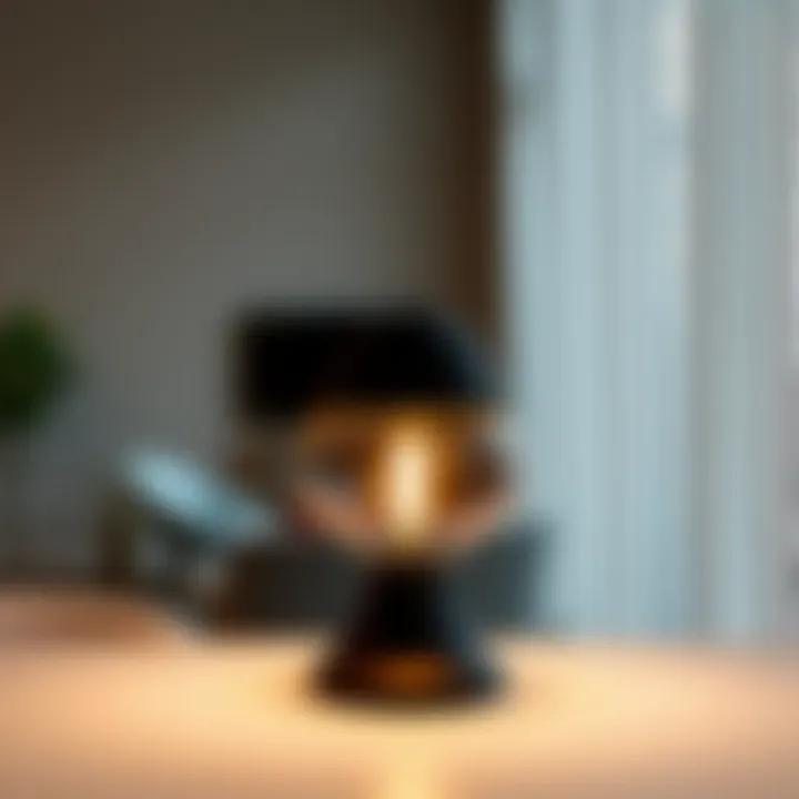 Versatile Design Innovations in Lighting Innovative chargeable lamp design showcasing versatility.