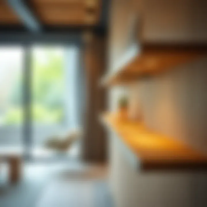 Seamless Installation Techniques for Shelf Clamps Installation of shelf clamps in a stylish interior