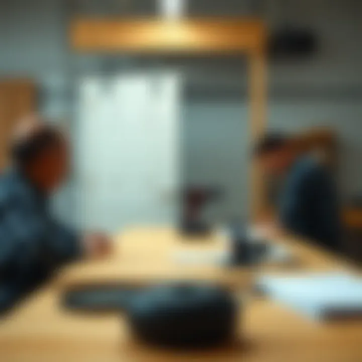 A well-organized workshop demonstrating installation techniques for heavy-duty door hangers.