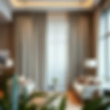 Installation tips for 96-inch pinch pleat drapes in a modern setting.
