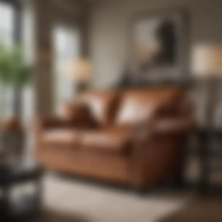 Maintenance tips for keeping brown leather sofas and accent chairs in pristine condition.