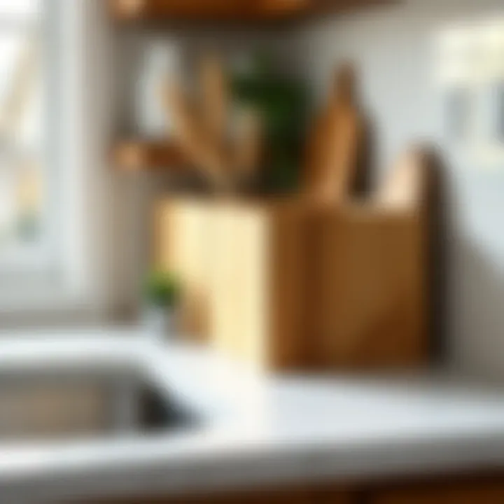 Sustainable materials used in crafting wood trash can holders