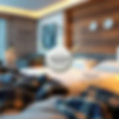 Diagram highlighting the benefits of using memory foam toppers for sleep enhancement