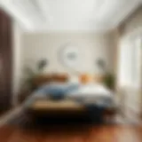 A beautifully designed guest bedroom showcasing a welcoming atmosphere.