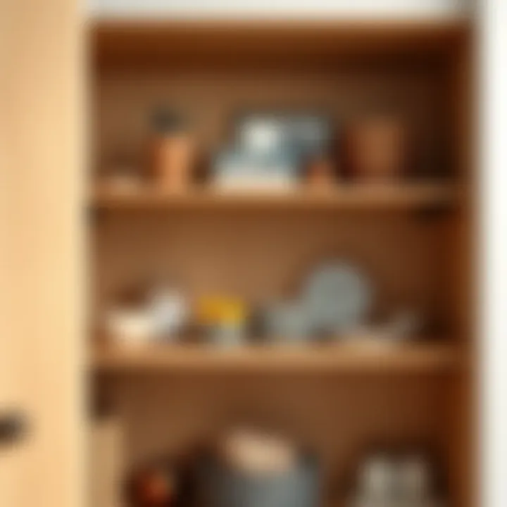 Illustration of proper installation techniques for shelf supports
