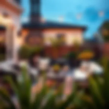 Cozy Outdoor Seating Arrangement Promoting Social Interaction Cozy outdoor seating arrangement promoting social interaction