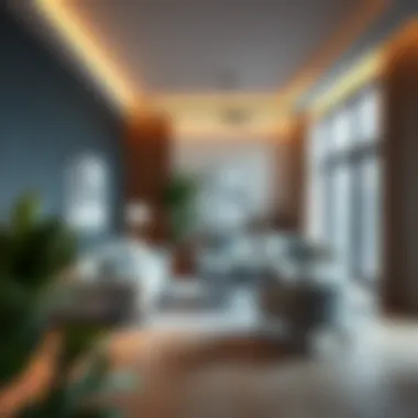 Diverse design trends represented in a Planner 5D project