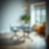 Modern rolling chair design that enhances workspace