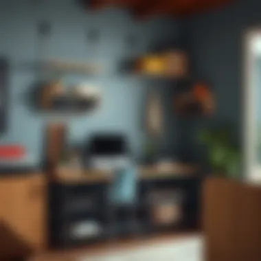 Installation of the Rubbermaid FastTrack Wall System