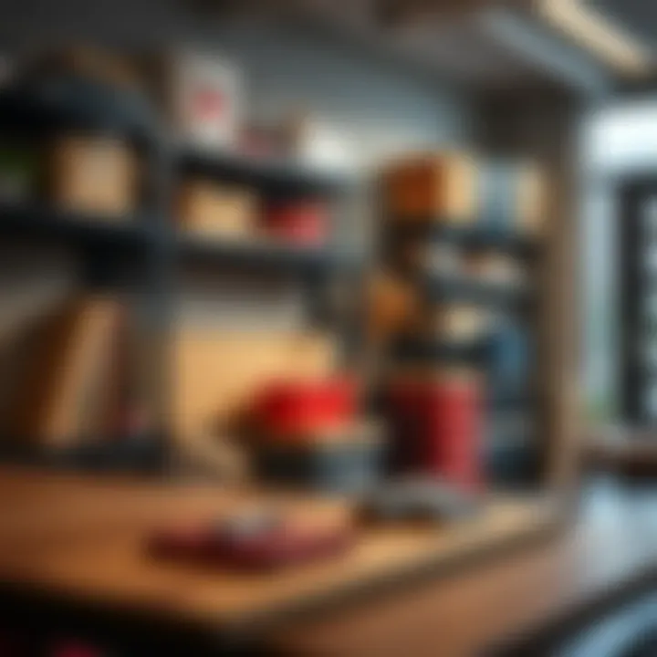 Optimized storage solutions using the FastTrack Wall System