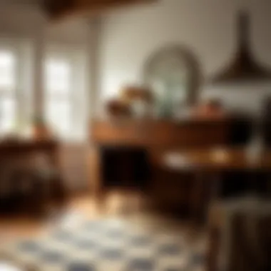 Detailed craftsmanship of Scandi style dresser materials