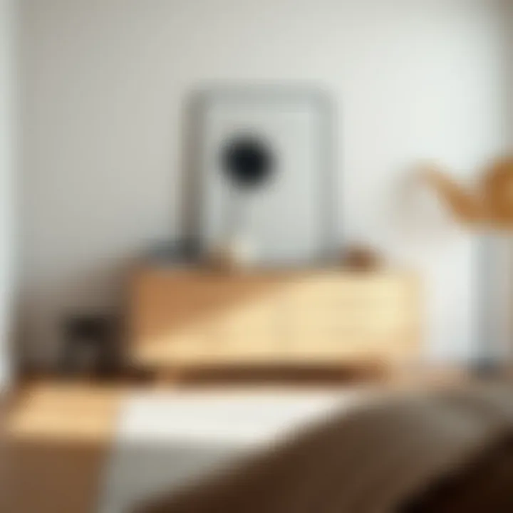 Elegant Scandi dresser showcasing minimalist design