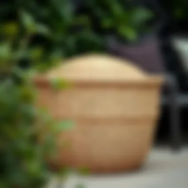 Sustainability in Outdoor Wicker Bins Sustainable materials used in wicker bins