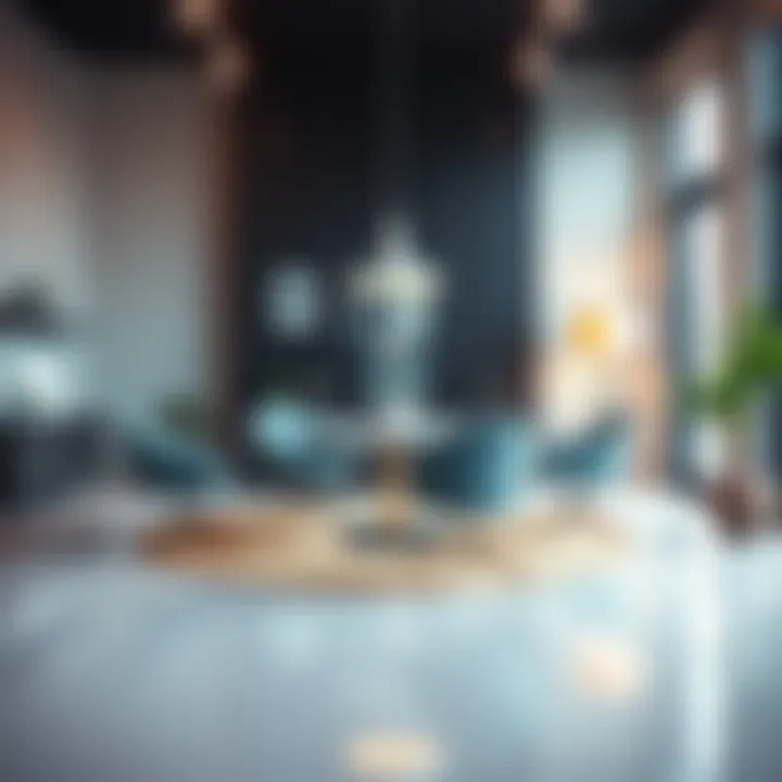 Functional Elegance Stylish office setup with contemporary furniture