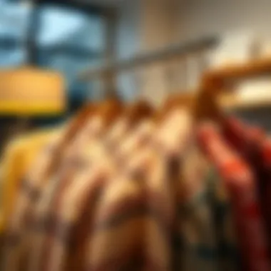 Innovative hanger designs enhancing shawl display